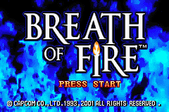 Breath of Fire screenshot 3 for GameBoy Advance